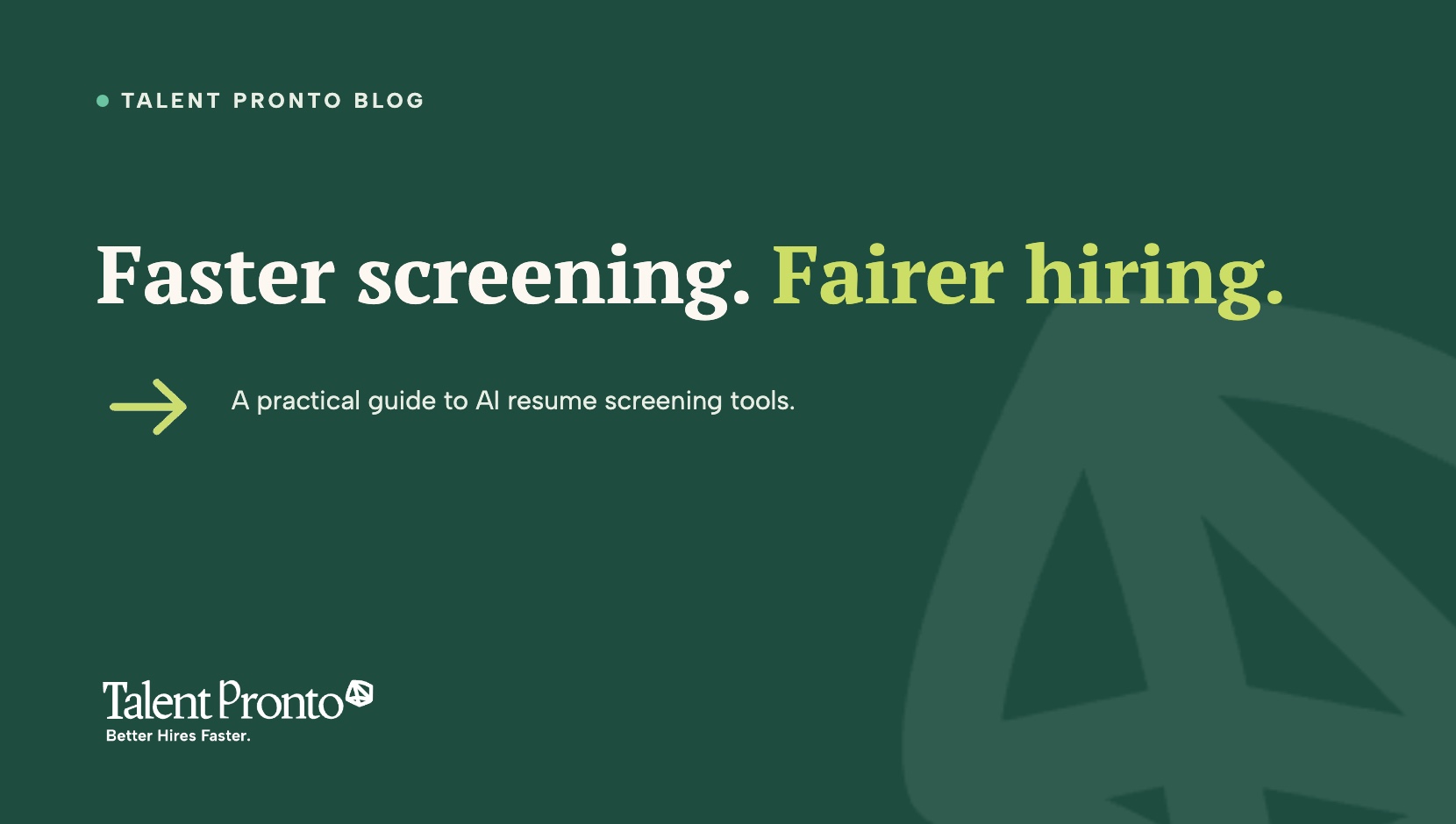 AI Resume Screening Tool Guide for Faster and Fair Hiring