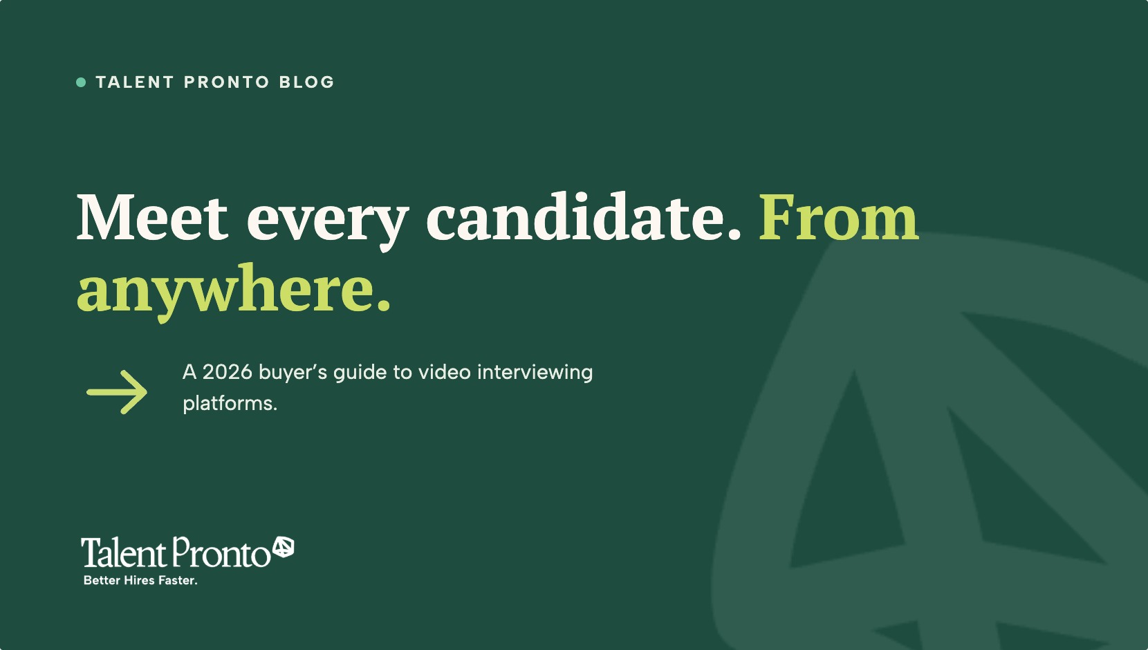 Video Interviewing Platforms: A 2026 Buyer's Guide