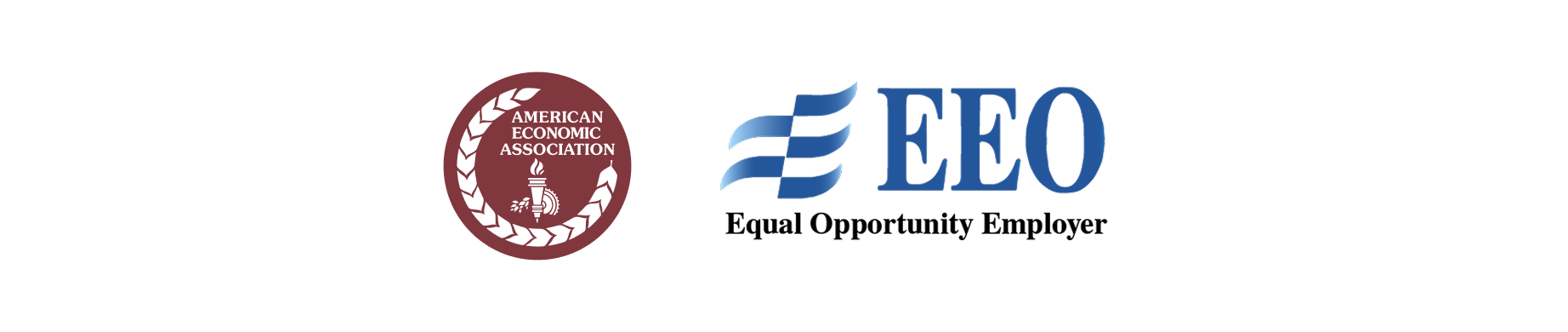 American Economic Association and Equal Opportunity Employer logos